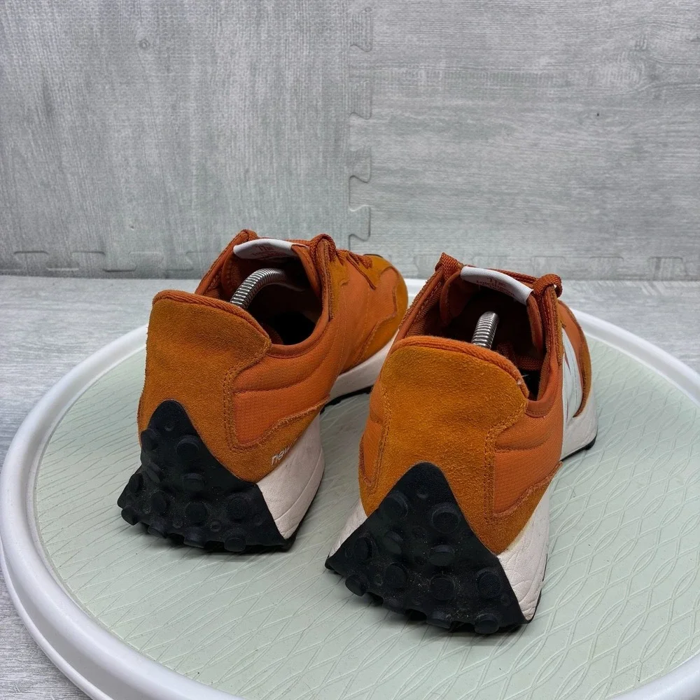 New Balance 327 Sneaker Men's 12 Vintage Orange Shoes‎ MS327GC